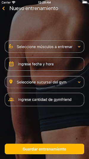 GymFriend - Conoce tu GymBro Screenshot 1
