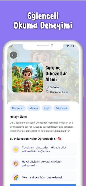 MiniMinds AI: Çocuk Hikayeleri Screenshot 3