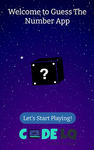 Guess The Number App Screenshot 0