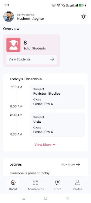 Skoligo Staff Screenshot 1