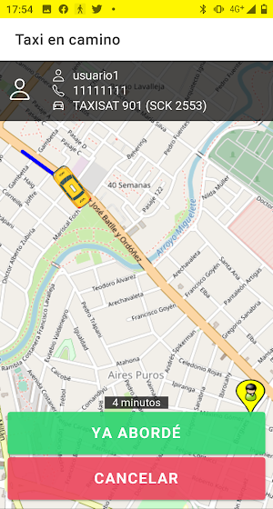 Taxi Franja Verde Screenshot 3