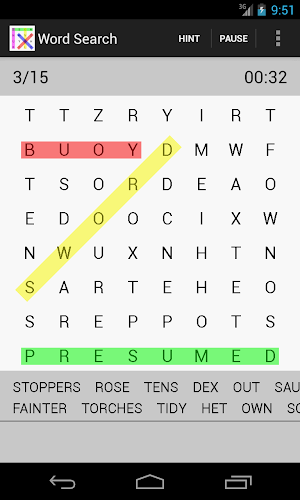 Word Search Screenshot 1