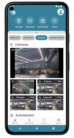 Sispron Câmeras Screenshot 0