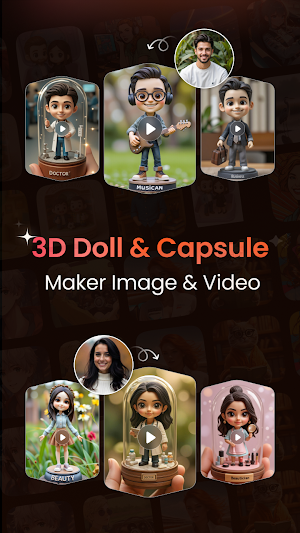 Doll Maker: 3D Doll Figure Toy Screenshot 0