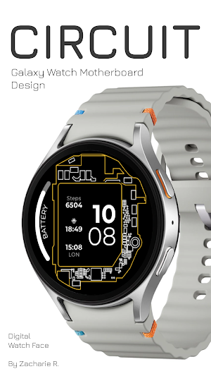 Circuit: Wear OS Watch Face Screenshot 0