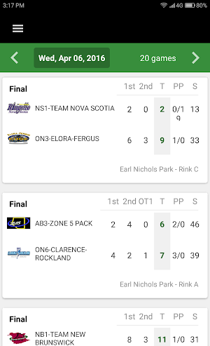 Ringette Canada Screenshot 2