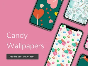 Candy Wallpapers HD for Phone Screenshot 2