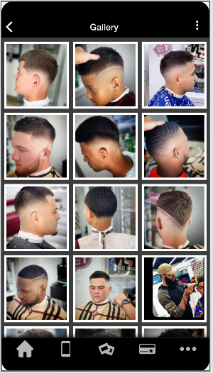 Cuts on lime barbershop Screenshot 2