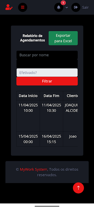 MyWorkSystems Screenshot 3