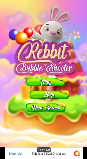 Rebbit Bubble Shooter Screenshot 0
