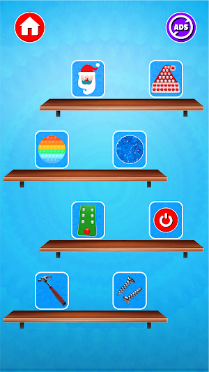 Antistress Santa Relaxing Game Screenshot 0