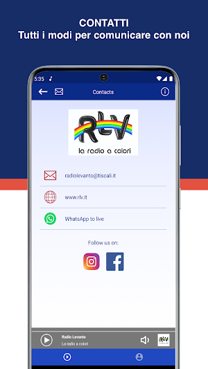 RLV La radio a colori Screenshot 2