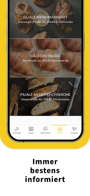 Bäckerei Paulig Screenshot 1