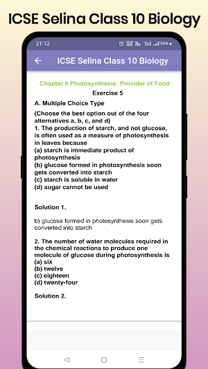 ICSE Selina Class 10 Biology Screenshot 2