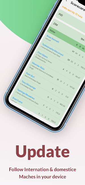 Cricket Hub - Live Scores Screenshot 3