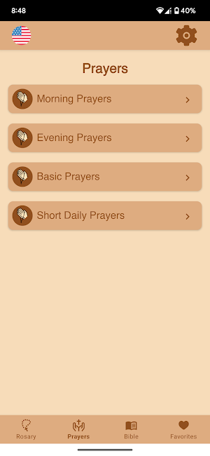 Catholic Bible Offline Screenshot 1