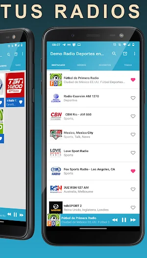 Radio de deportes Screenshot 2