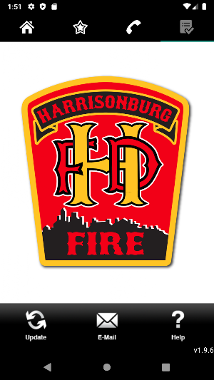 City of Harrisonburg VA Fire Screenshot 1