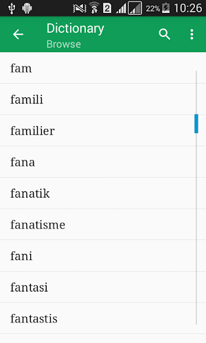 Kamus Bahasa Korea Offline Screenshot 0