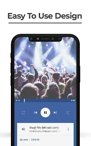 Music Player For Android: Audio Player, MP3 Player Screenshot 2