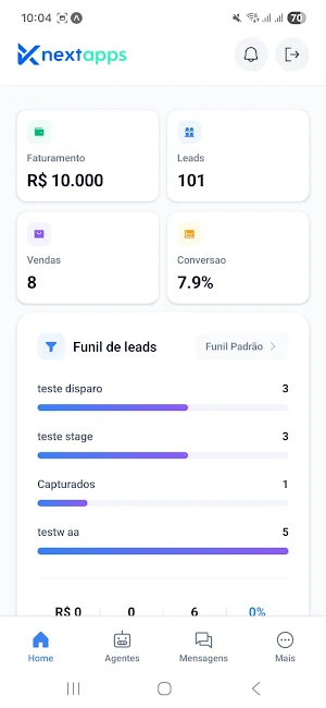NextApps - CRM Screenshot 2