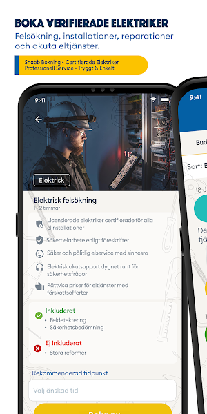 HemmaPro: Hitta Hantverkare Screenshot 2