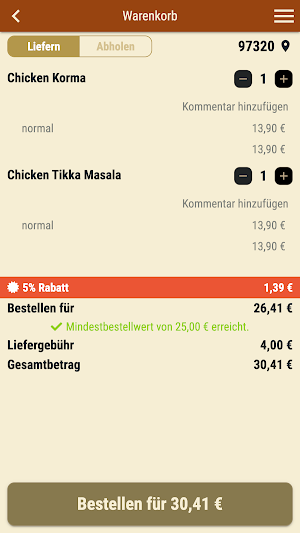 Masala Haus Marktbreit Screenshot 1