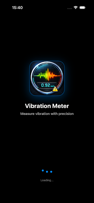 Vibration detector sensor Screenshot 0