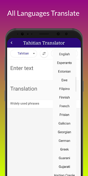 Tahitian Translator Screenshot 2