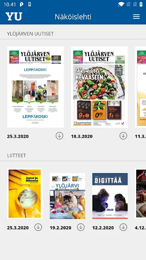 Ylöjärven Uutiset Screenshot 1