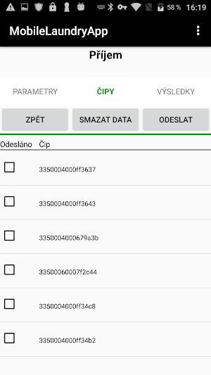 MobileLaundryAppA11++ Screenshot 1