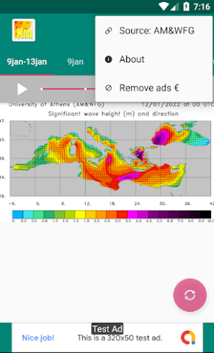 WAM Swell Mediterranean Widget Screenshot 1