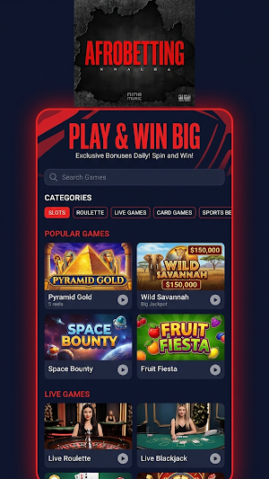 Afrobetting Screenshot 2