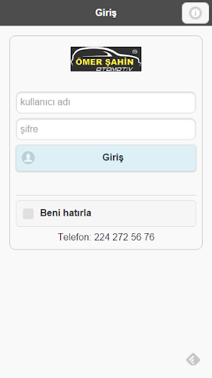 Ömer Şahin Otomotiv B2B Screenshot 0