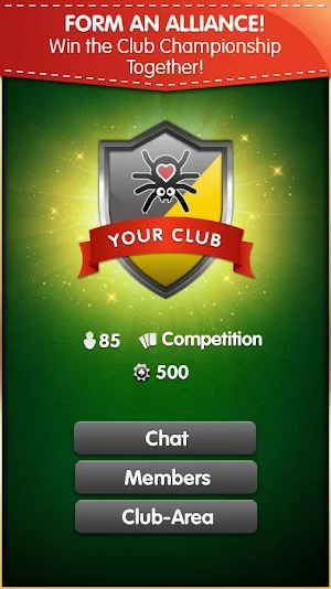 Spider Solitaire (Free, no Ads) Screenshot 2