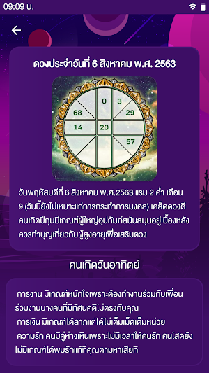 ดูดวงรายวัน Screenshot 2