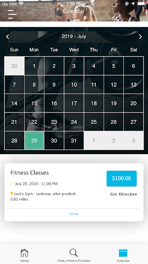 FitByrd Screenshot 1