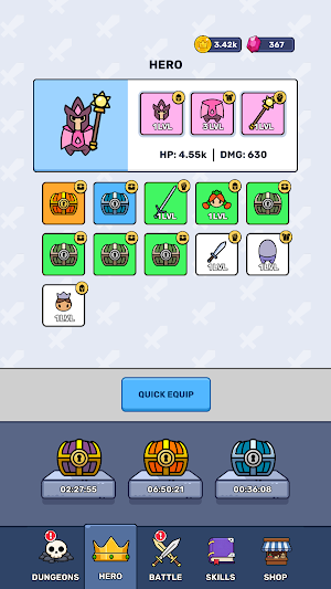 Portal of Heroes: Idle RPG Screenshot 3