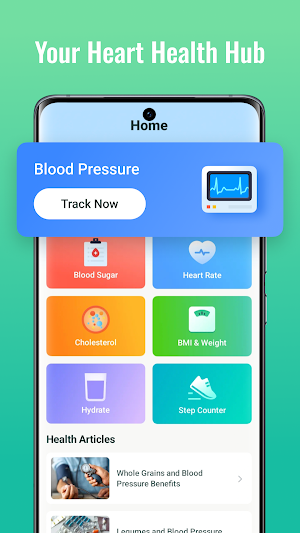 Blood Sugar & Pressure Tracker Screenshot 0