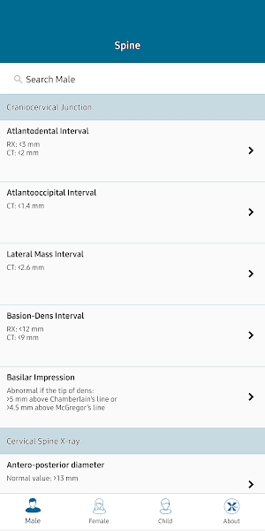 Radiology Measurements Screenshot 1