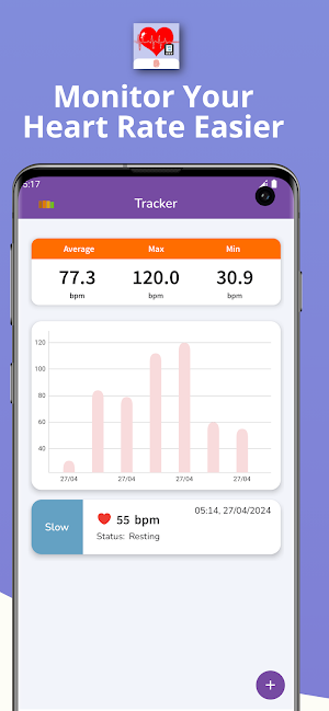 Heart Rate Monitor Pressure Screenshot 1