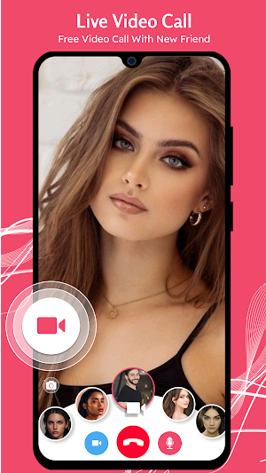 Bobo:Live video call chat Screenshot 1