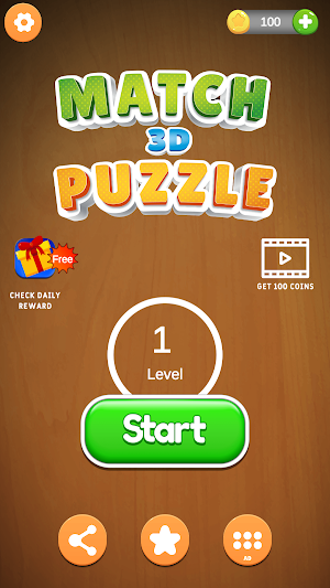 Match 3D Pair Matching Puzzle Screenshot 0