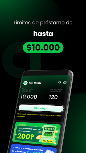 Préstamo de Crédito - Tac Cash Screenshot 0