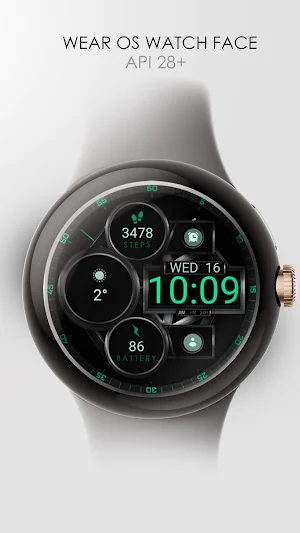 Dream 27 metal watch face Screenshot 0