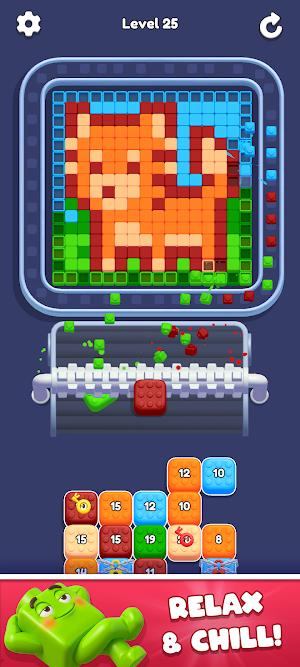 Brick Shred Sort Screenshot 2