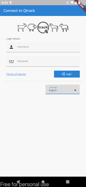 QTrack Screenshot 1
