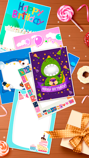 Birthday cards - Photo frames editor Screenshot 0