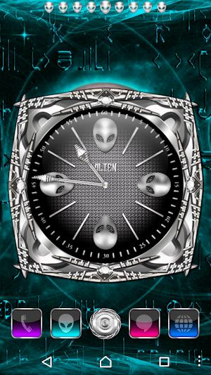 Alien Steel Clock Collection Screenshot 1