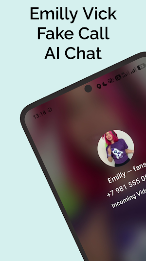 Emilly Vick Fake Call & Chat Screenshot 0